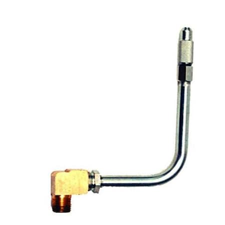 Zeeline 16 in. 90 deg Pipe with Manual Non Drip Nozzle with Auto Tip 1326